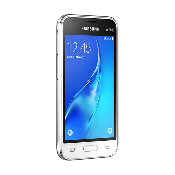 Samsung Galaxy J1 Mini j105 Smartphone - White + SP Smartfren GSM+