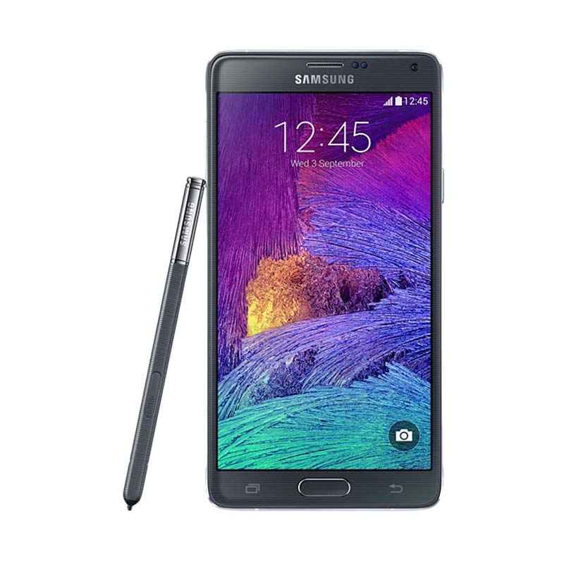 Samsung Galaxy Note 4 Smartphone - Hitam