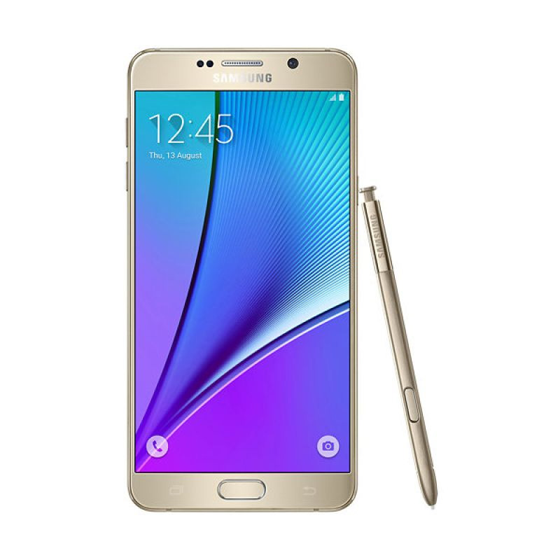 Samsung Galaxy Note 5 N9208 Smartphone - Gold [4GB RAM/32 GB]