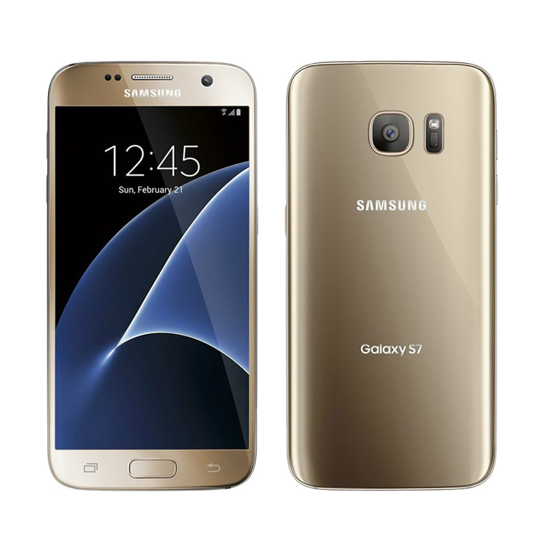Jual Samsung Galaxy S7 Edge Smartphone - Gold di Seller Jakarta Gadget