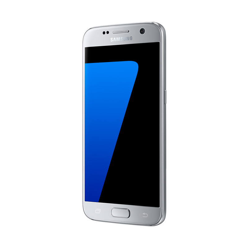Jual Samsung Galaxy S7 Flat Smartphone - Silver [32 GB/4 GB] di Seller