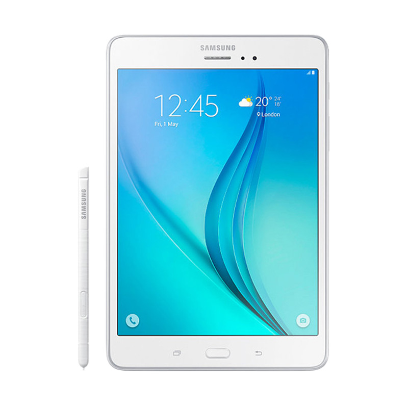 âˆš Samsung Ga   laxy Tab A With S Pen Tablet - White Terbaru