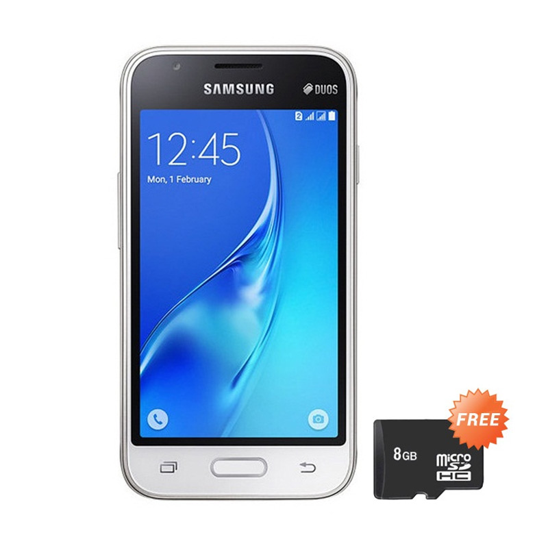 Jual Samsung J1 Mini Duos (2016) - J105 Smartphone - White 