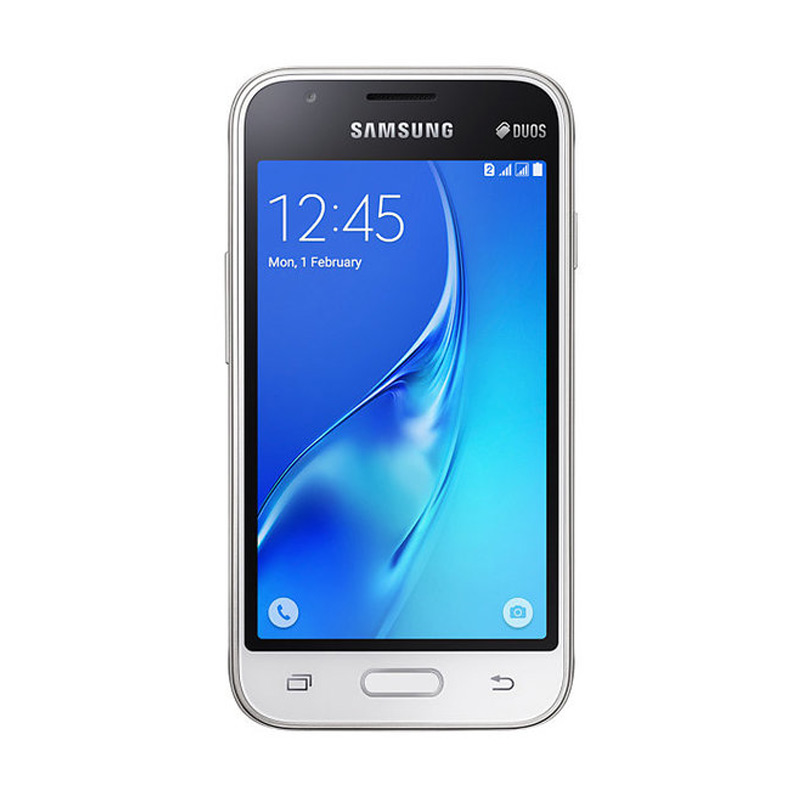Samsung J1 Mini Duos 2016 J105 Smartphone - White [8GB/ 1GB]