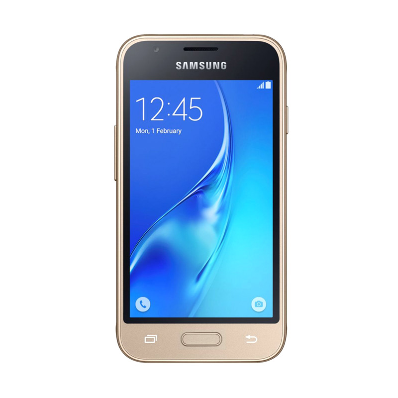Jual Samsung    J1 Mini Smartphone - Gold [8 GB] Murah April
