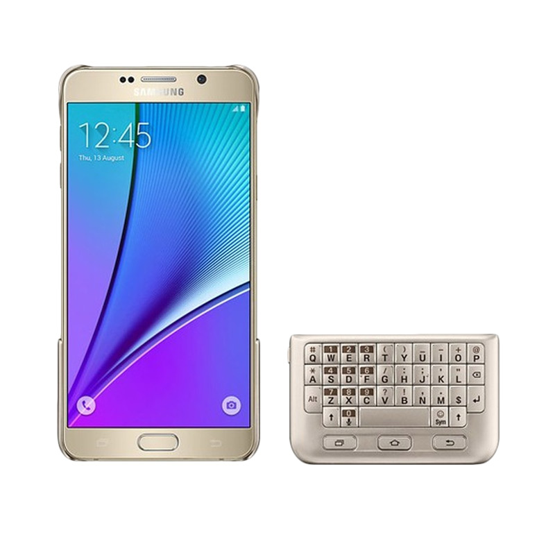 jual samsung keyboard cover for galaxy note 5 gold jual samsung keyboard cover for galaxy note 5 gold