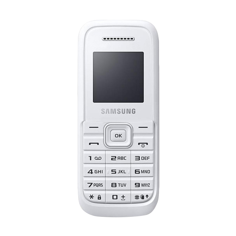 Samsung Keystone 3 B109 Handphone - Putih