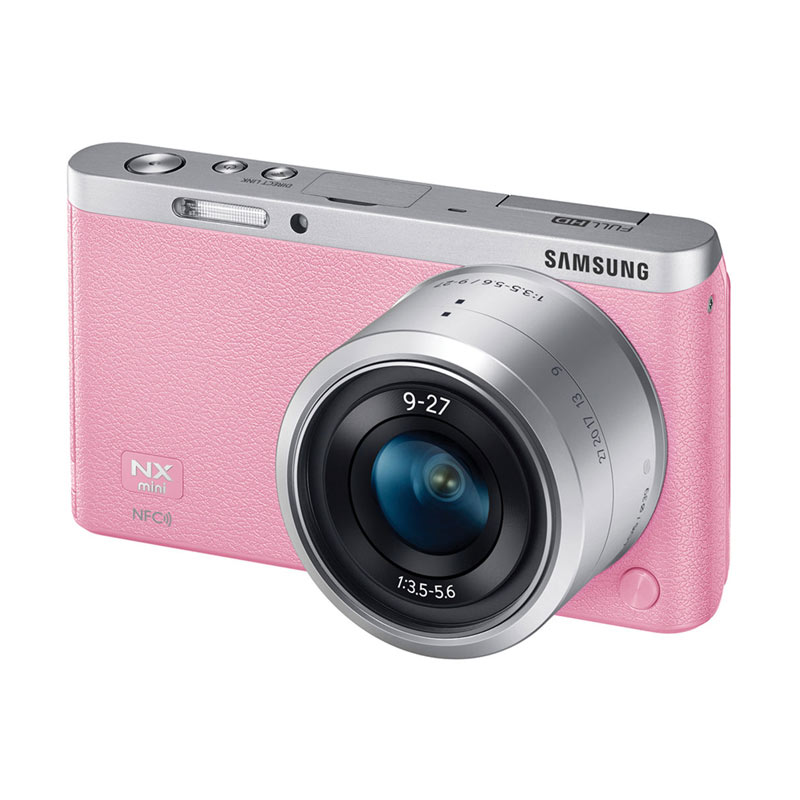 Jual Samsung Nx Mini Nf1 927mm Kamera Mirrorless Pink Di Seller