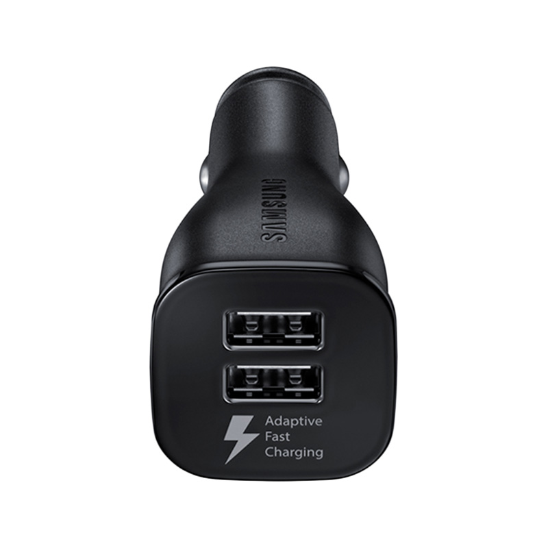 Jual Samsung Original Fast Charging Car Charger Black [2A/Dual USB