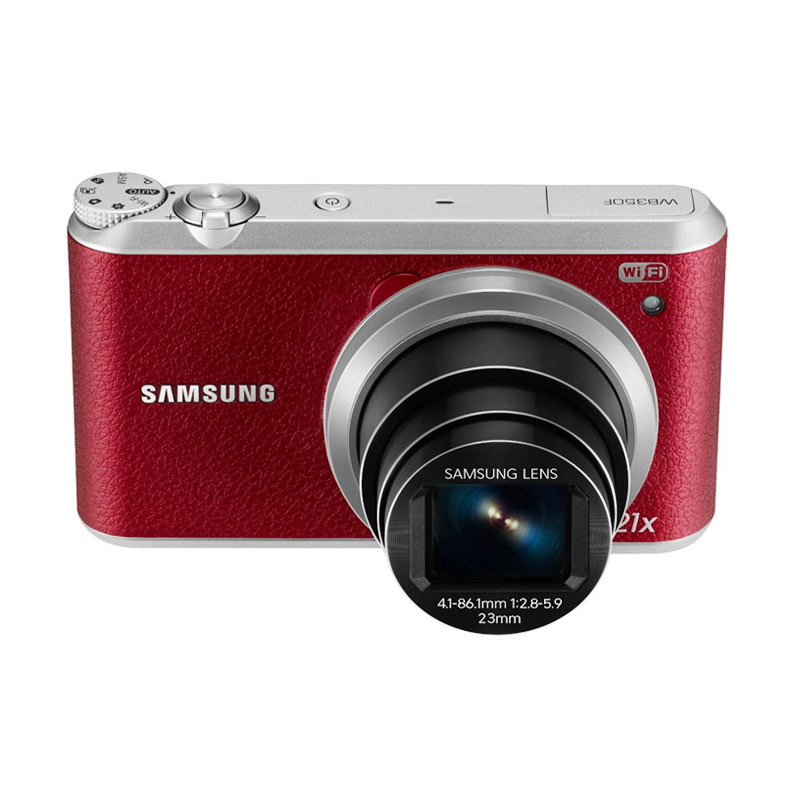 Jual Samsung WB350F Merah Kamera Pocket [16.3 MP/21x Optical Zoom