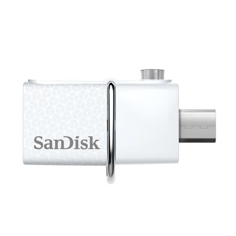 Jual SanDisk Dual Drive - 32GB, OTG USB 3.0 - White SDDD2