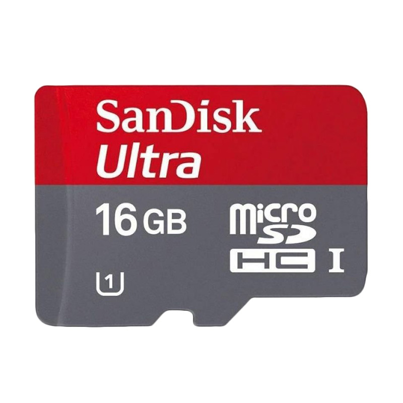 Jual Sandisk Ultra Class 10 Memory Card [16 GB/80 Mbps] di Seller Kios