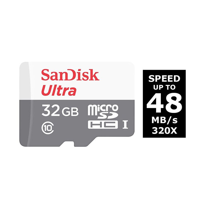 Carte mémoire SANDISK Ultra Micro SDHC 32 Go 80Mbps Classe 10 ALL