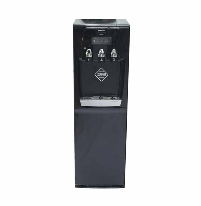 Sanken HWD C500E Water Dispenser - Hitam [Galon Bawah]
