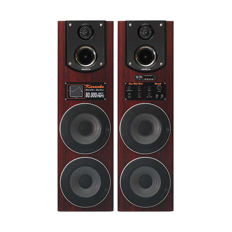 Sanken SMM-4000BU Active Speaker X-tra Bass with Bluetooth [80.000PMPO]