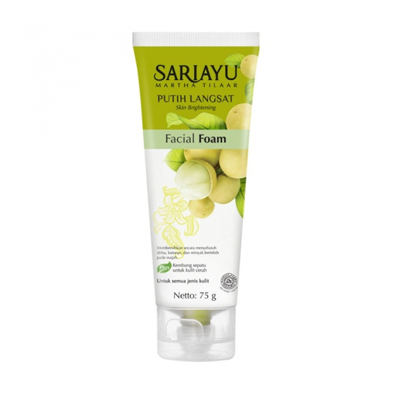 jual sariayu putih langsat foam 75gr jual sariayu putih langsat foam 75gr