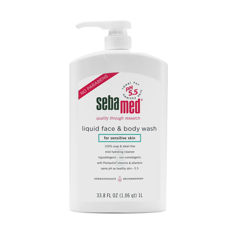 Jual Daily Deals - Sebamed Liquid Face & Body Wash