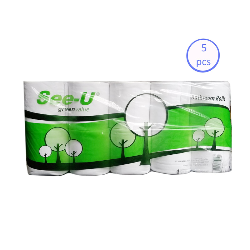 Tissue Bathroom See U - Jual See U Bathroom Rolls Tissue Toilet 05 Pack 50 Rolls tissue bathroom see u jual see u bathroom rolls tissue toilet 05 pack 50 rolls