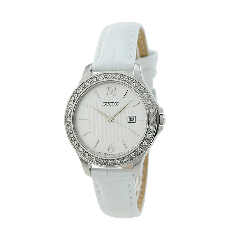Jual Seiko Swarovsky Putih Kulit Sxdf83p1 Jam Tangan Wanita Harga Kualitas jual seiko swarovsky putih kulit sxdf83p1 jam tangan wanita harga kualitas