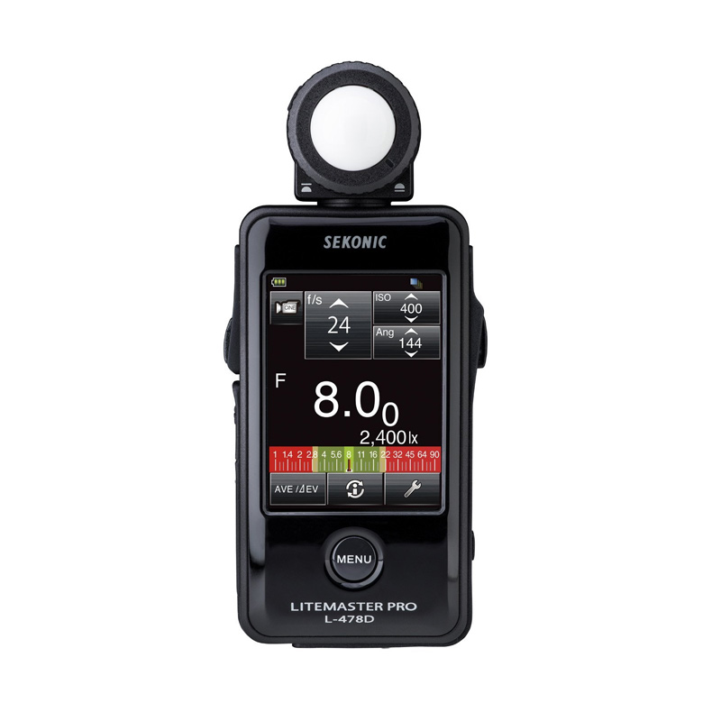 Jual Sekonic 478D Light Meter Free Gray Card Black di Seller Cam