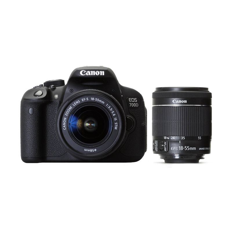 Canon EOS 700D Kit EF-S 18-55mm f/3.5-5.6 IS STM Kamera DSLR