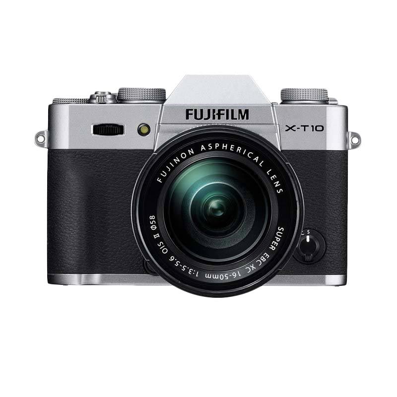 Fujifilm X-T10 Kit XC16-50mm f3.5-5.6 OIS Silver Kamera Mirrorless Extra diskon 7% setiap hari Extra diskon 5% setiap hari Citibank – lebih hemat 10%