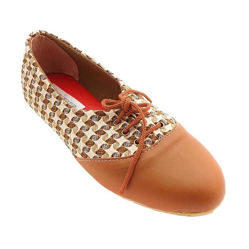 Sepatu Kultur Triana Flats Sepatu Wanita - Brown