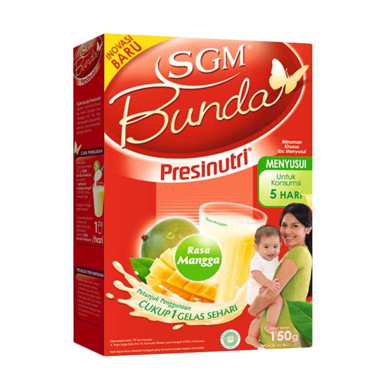 Jual SGM Susu Bunda Presinutri Menyusui Mangga 150gr Box