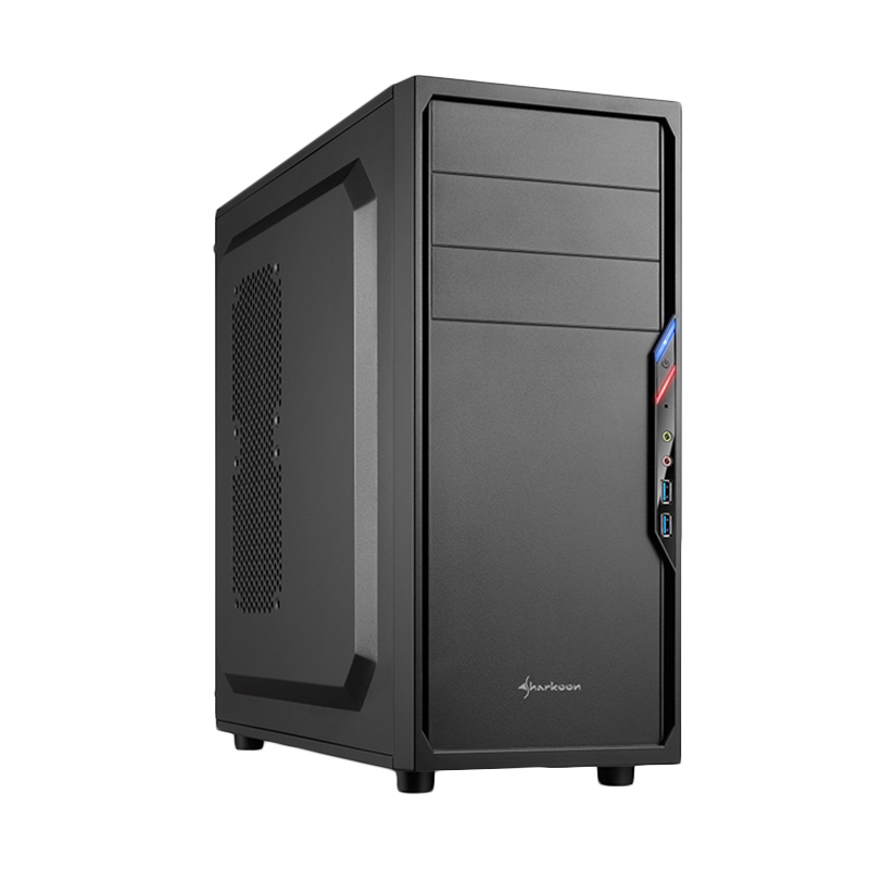 Jual Sharkoon VS4-V Casing Komputer - Black Online - Harga 