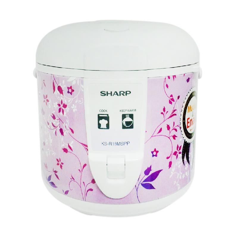 jual sharp ks r18ms pp rice cooker purple 1 8 l jual sharp ks r18ms pp rice cooker purple 1 8 l