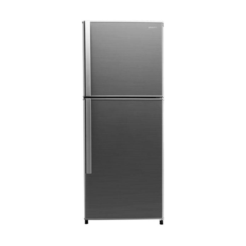 jual sharp sj 315gc ss kulkas silver 2 pintu jual sharp sj 315gc ss kulkas silver 2 pintu