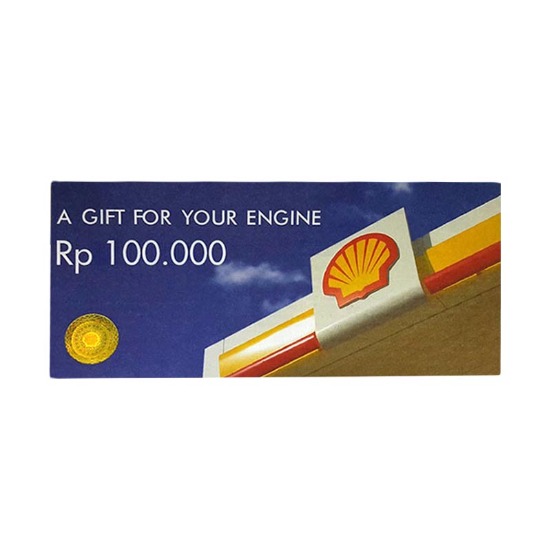 Jual Shell - Paket BBM Shell V-Power Physic Voucher Untuk