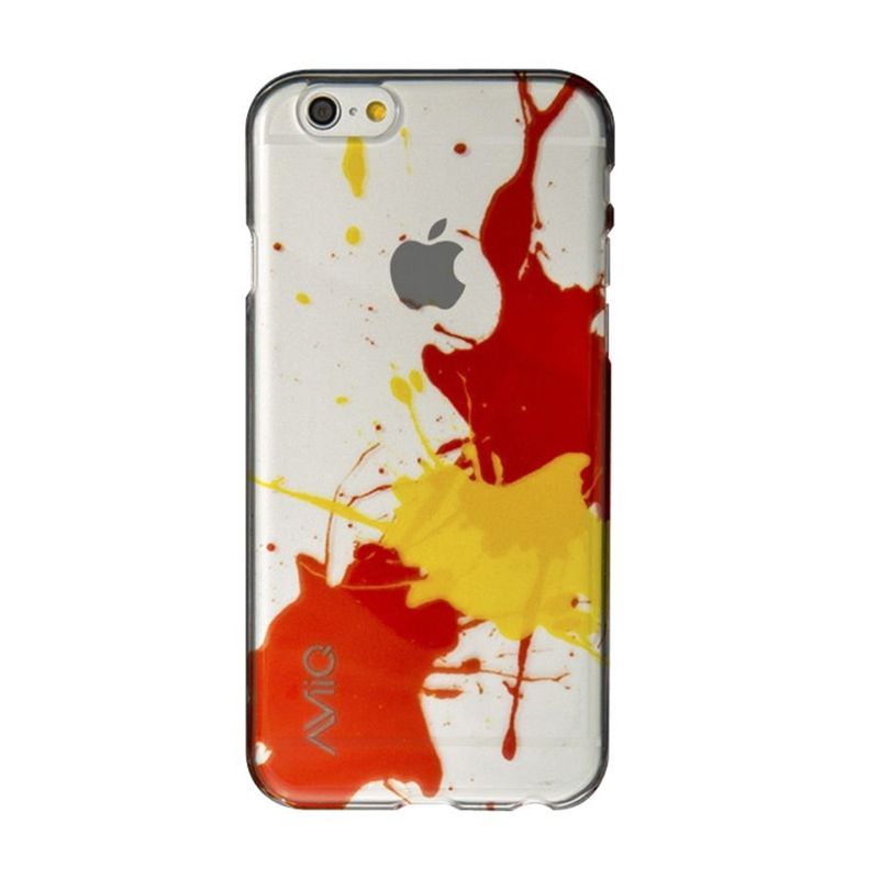 Promo AviiQ Splash Art Yellow Orange Casing for iPhone 6 di Seller