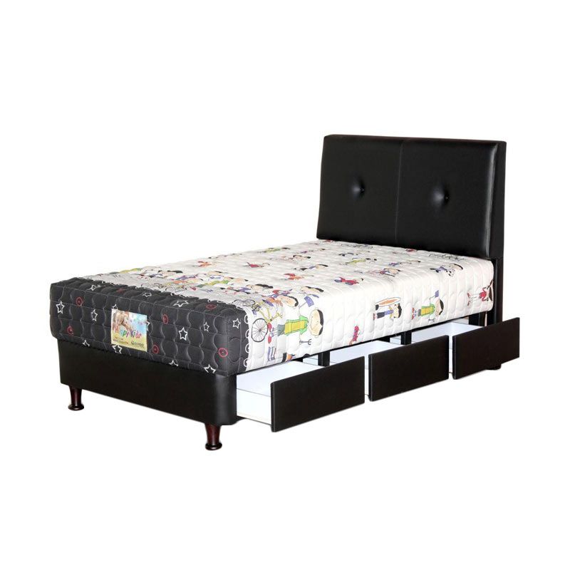 Jual Guhdo Happy Kids Drawer Bravo Set Spring Bed [120 x 