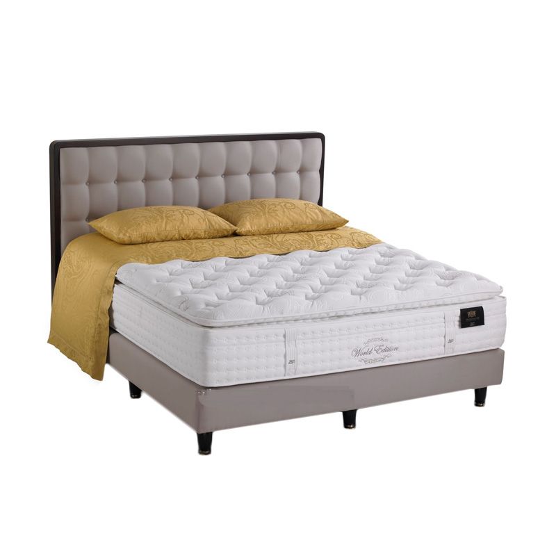 Jual King Koil World Edition Putih Hanya Kasur Springbed Tanpa Divan Sandaran 160 X 200 Cm Di Er Simpati Furniture Kota Tangerang Banten Blibli Kasur Springbed Tanpa Divan Sandaran, King Koil Spring Bed Type