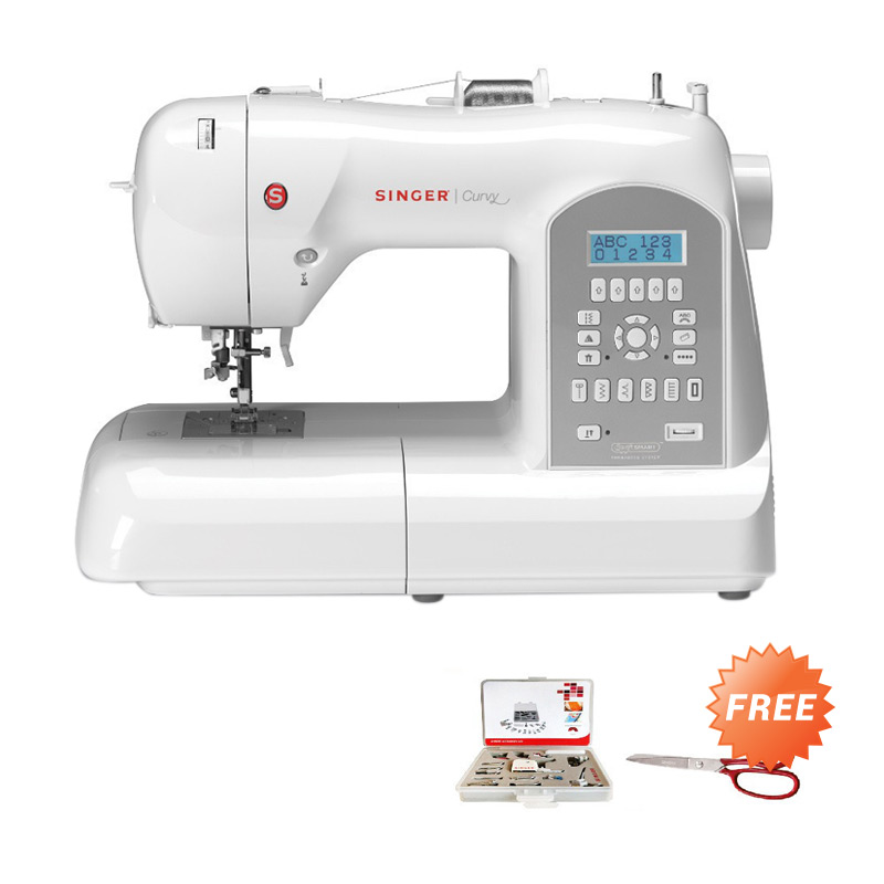 jual singer curvy 8770 mesin jahit portable free cd jual singer curvy 8770 mesin jahit portable free cd