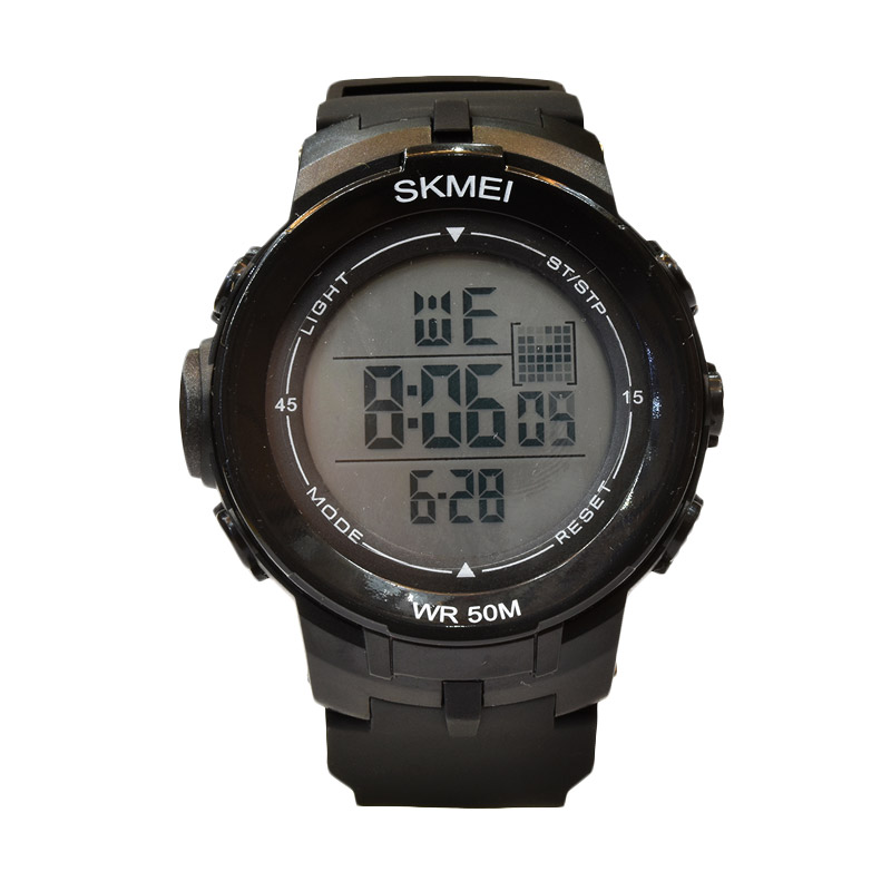 Harga Skmei 1127BLK Jam Tangan Pria - Black Extra diskon 7 