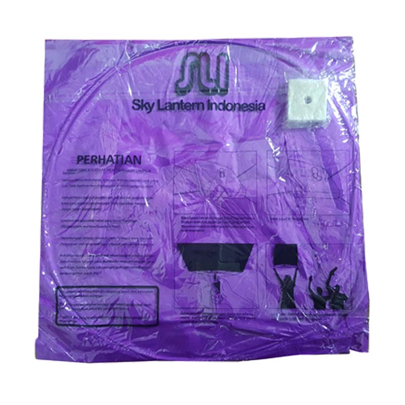 Jual Sky Lantern Indonesia Lampion Terbang Warna - Ungu Jual Sky Lantern Indonesia Lampion Terbang Warna - Ungu