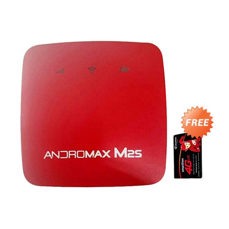 Jual Smartfren Andromax M2S Modem Mifi - Merah + Free 