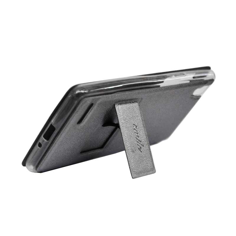 Jual SMILE Flip Cover Casing for Xiaomi Redmi Note 3 - Abu