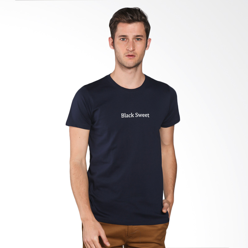 Snaaks Black Sweet B Man T-shirt - Navy Extra diskon 7% setiap hari Extra diskon 5% setiap hari Citibank – lebih hemat 10%