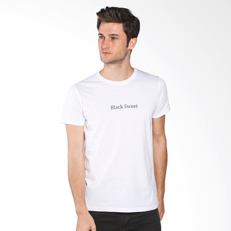 Snaaks Black Sweet B Man T-shirt - White Extra diskon 7% setiap hari Extra diskon 5% setiap hari Citibank – lebih hemat 10%
