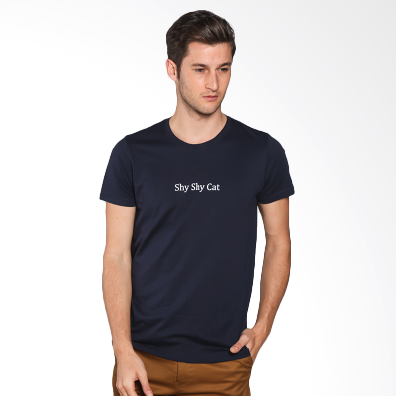 Snaaks Shy Shy Cat SS Man T-shirt - Navy Extra diskon 7% setiap hari Extra diskon 5% setiap hari Citibank – lebih hemat 10%