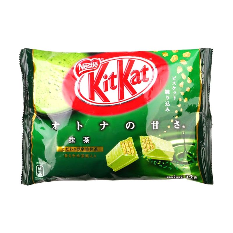 Jual Kitkat Green Tea Biskuit [12 Pcs] di Seller Snack import