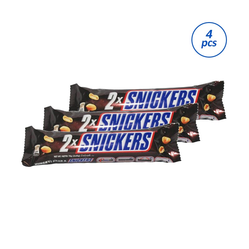 Snickers Duo [70 g/4 pcs]