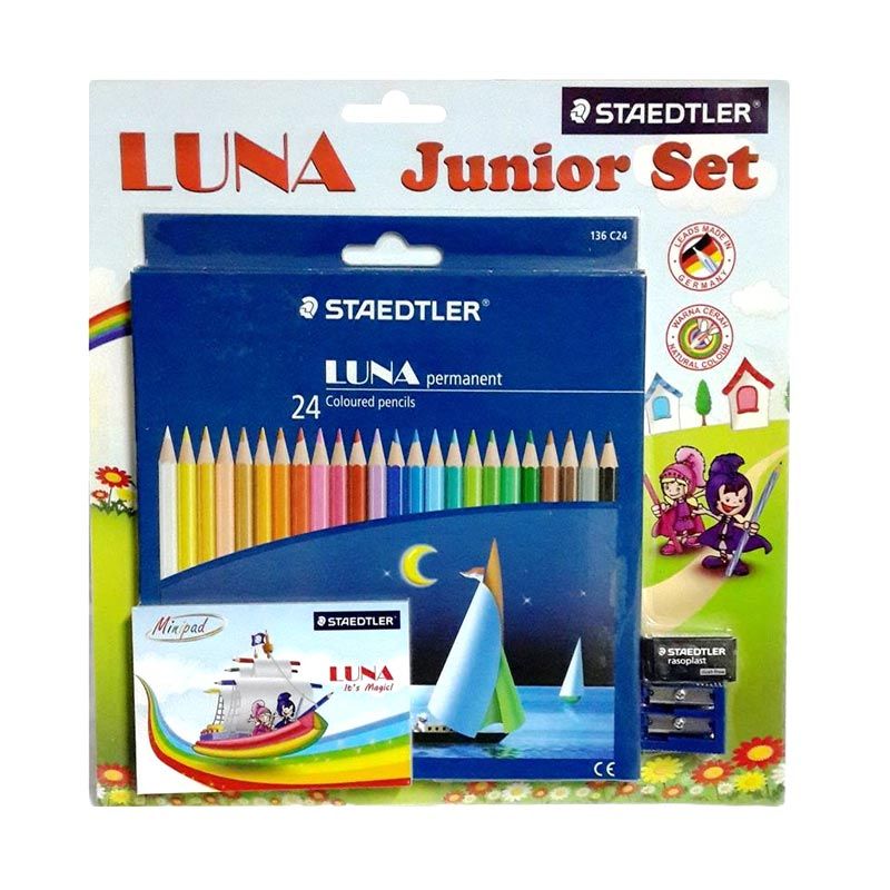 Jual Staedtler Luna Junior Set Pensil Warna [24 Pcs] di Seller SOHO