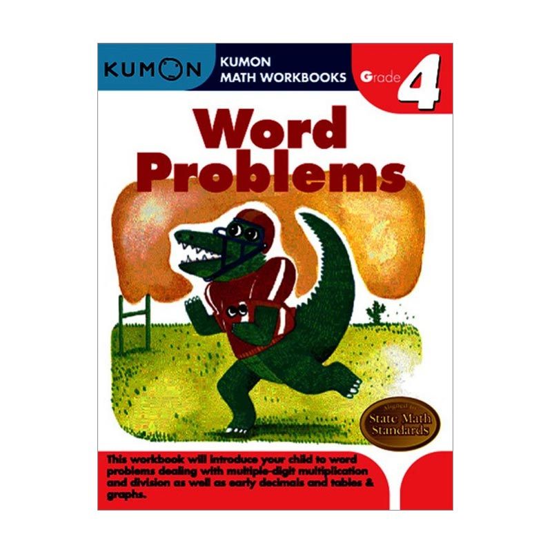 Jual Kumon Grade 4 Word Problems Workbooks Buku Anak Terbaru Desember 2021 Harga Murah - Kualitas Terjamin - Blibli