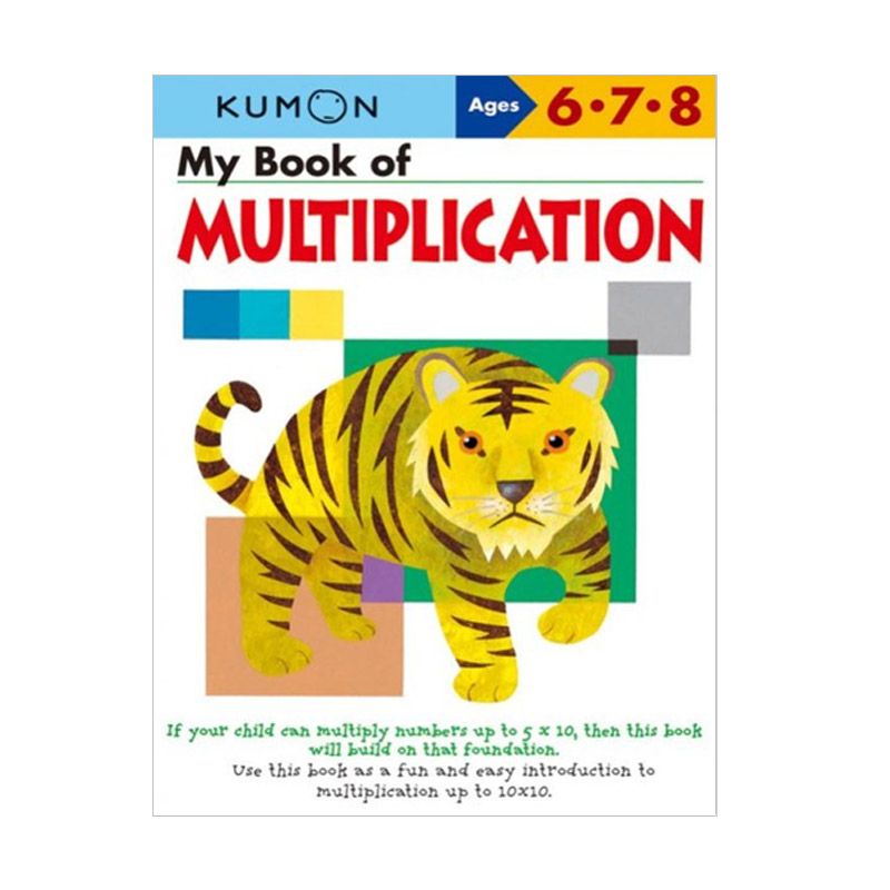 Jual Kumon My Book Of Multiplication Buku Anak Di Seller