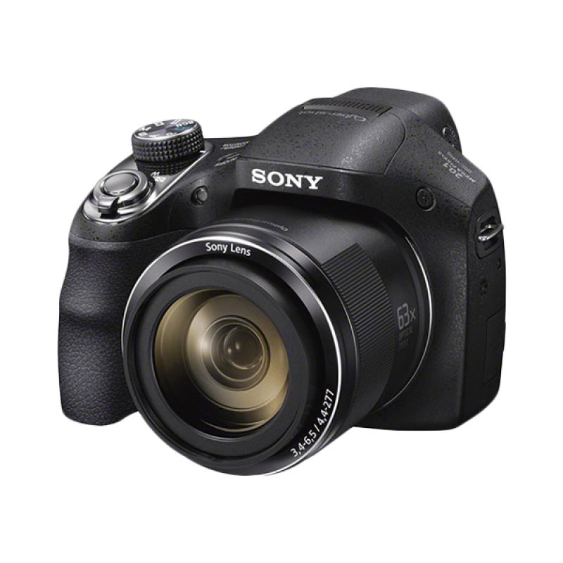 Sony DSC-H400 Hitam Kamera Pocket + Memory 8 GB