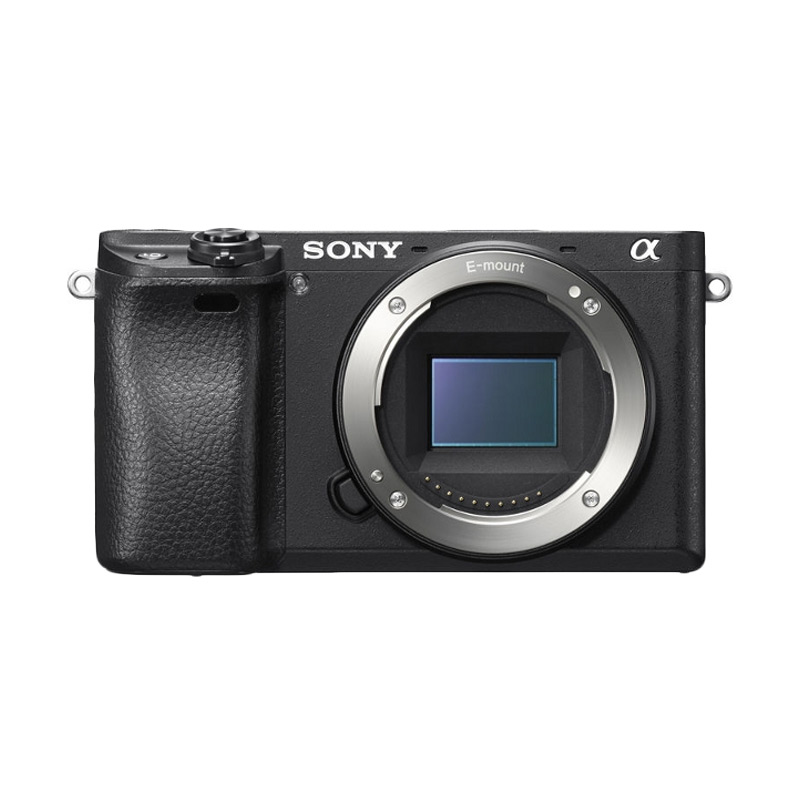 SONY A6300 Body Only + Memory 64 GB Clas 10 Kamera Mirrorless - Hitam [Body Only]